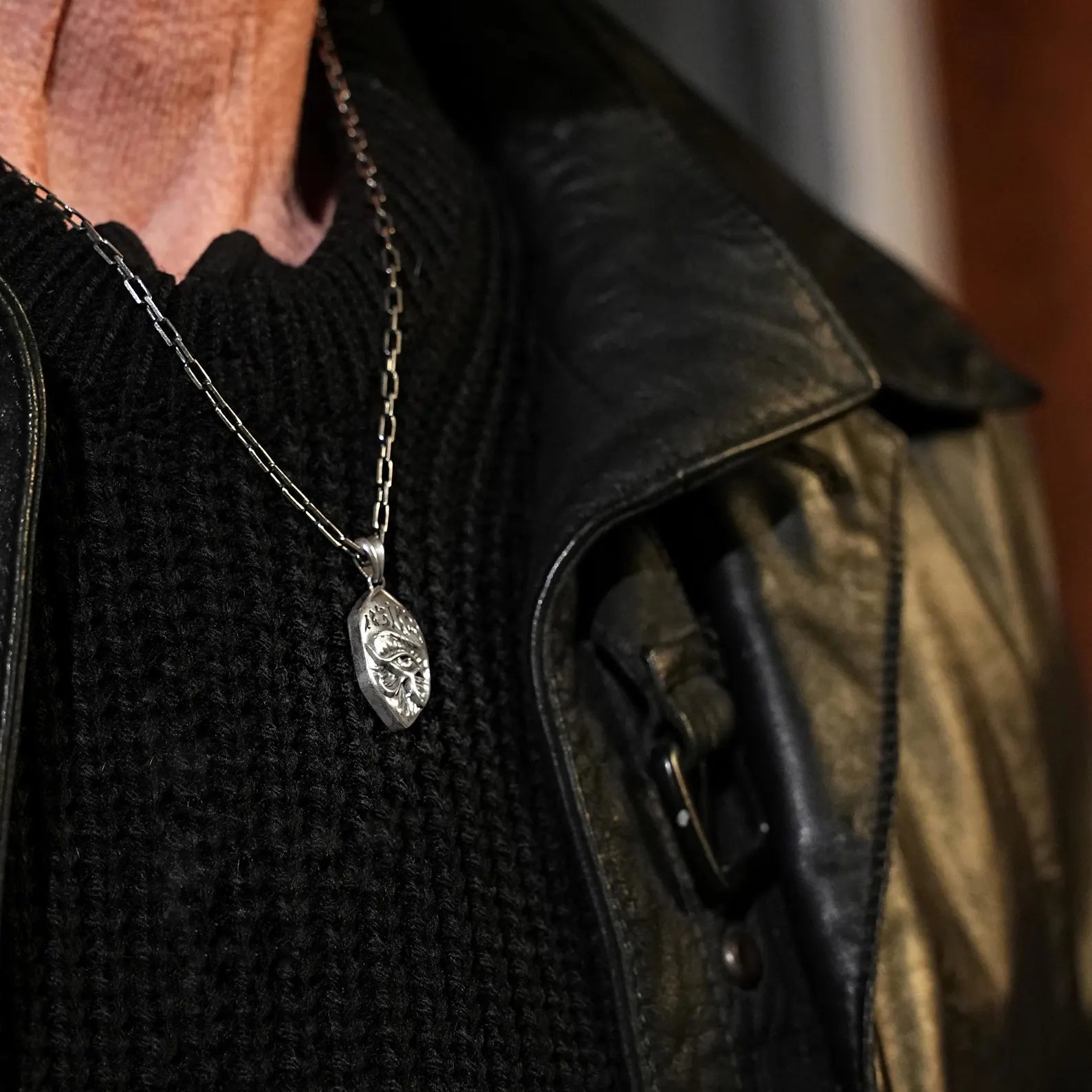 Handcrafted sterling silver Horus Eye pendant inspired by ancient Egyptian mythology, featuring intricate detail that symbolizes protection, spiritual power, and good health. This elegant unisex necklace is perfect for men and women who love mystical jewelry, mythology, and the timeless allure of ancient cultures. Elevate your style with this unique statement piece that carries the spiritual energy of the Horus Eye.