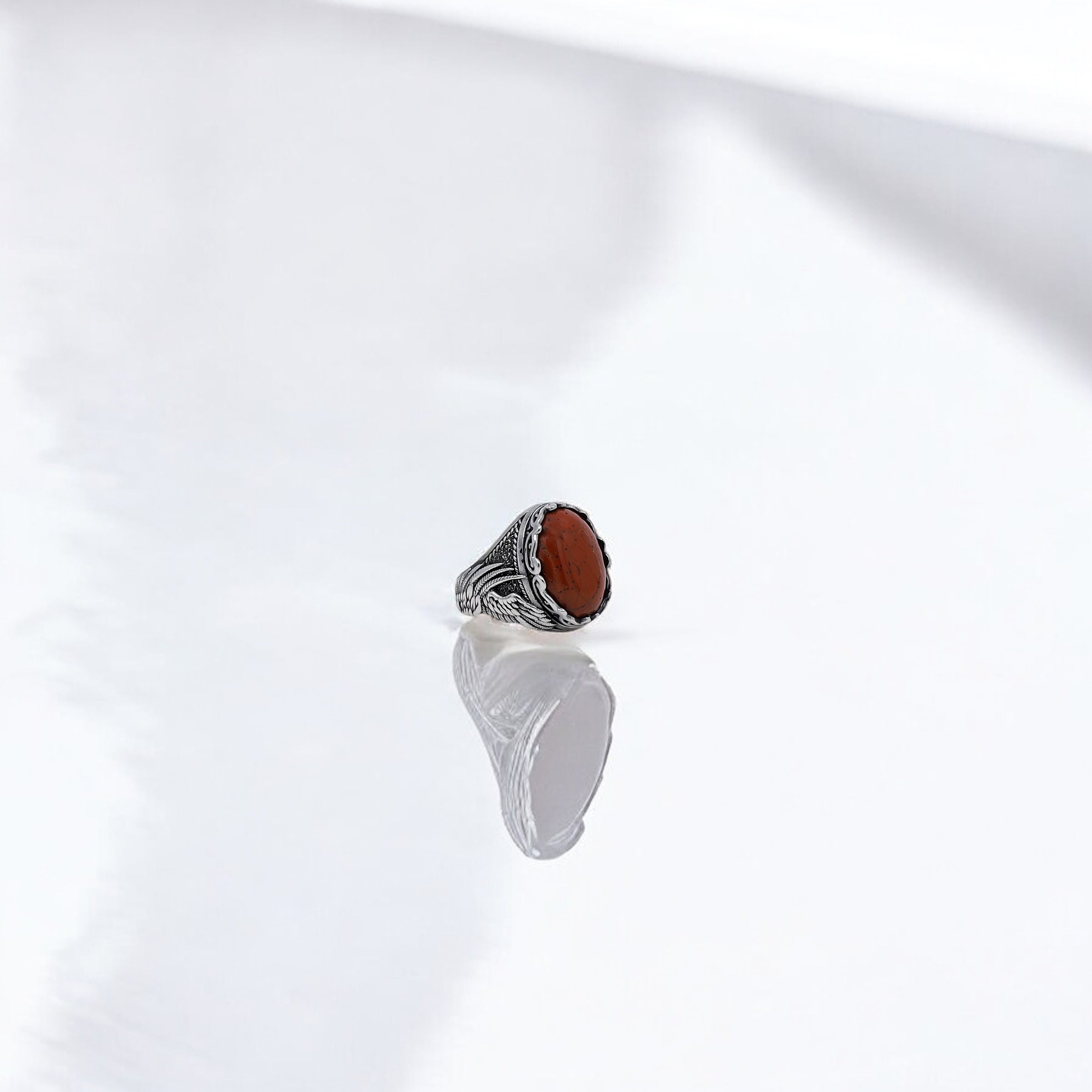 The winged patterns symbolize freedom and empowerment, making this ring a true reflection of your unique style and personality.
Each ring is meticulously crafted by skilled artisans, ensuring exceptional quality and craftsmanship.