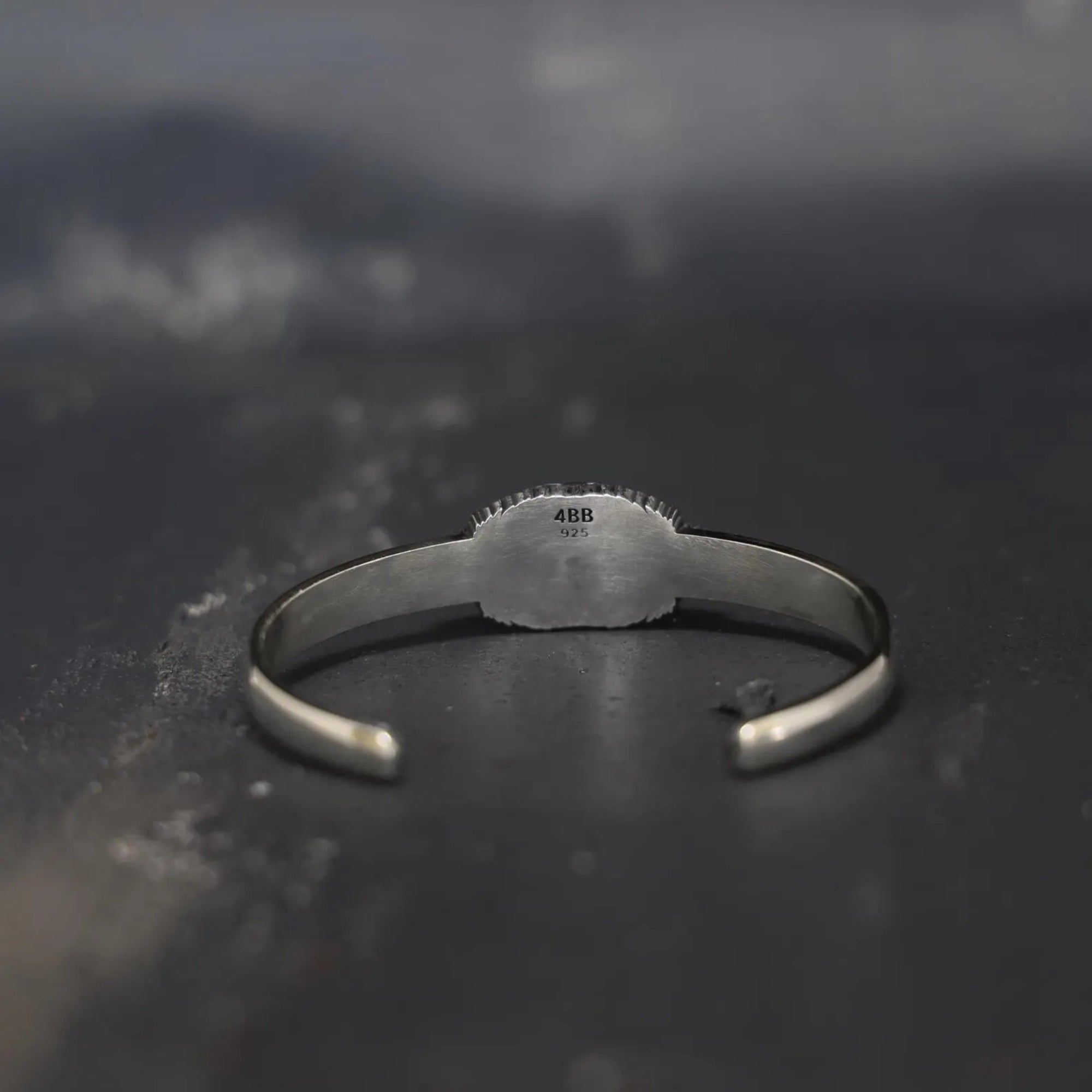 Turquoise Stone Silver Bracelet