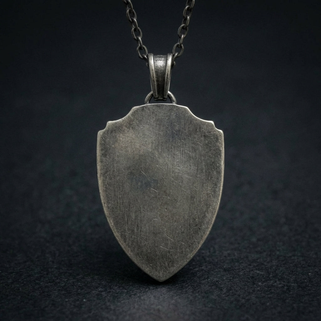 Sword Shield Pendant Necklace