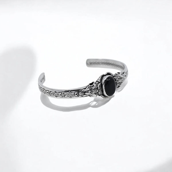 Onyx Cuff Bracelet