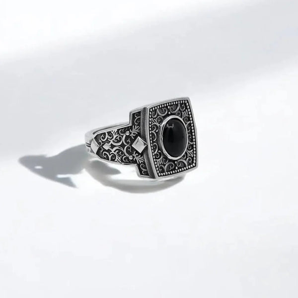 Onyx Signet Ring