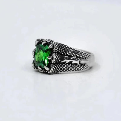 Emerald-Cut Emerald Ring