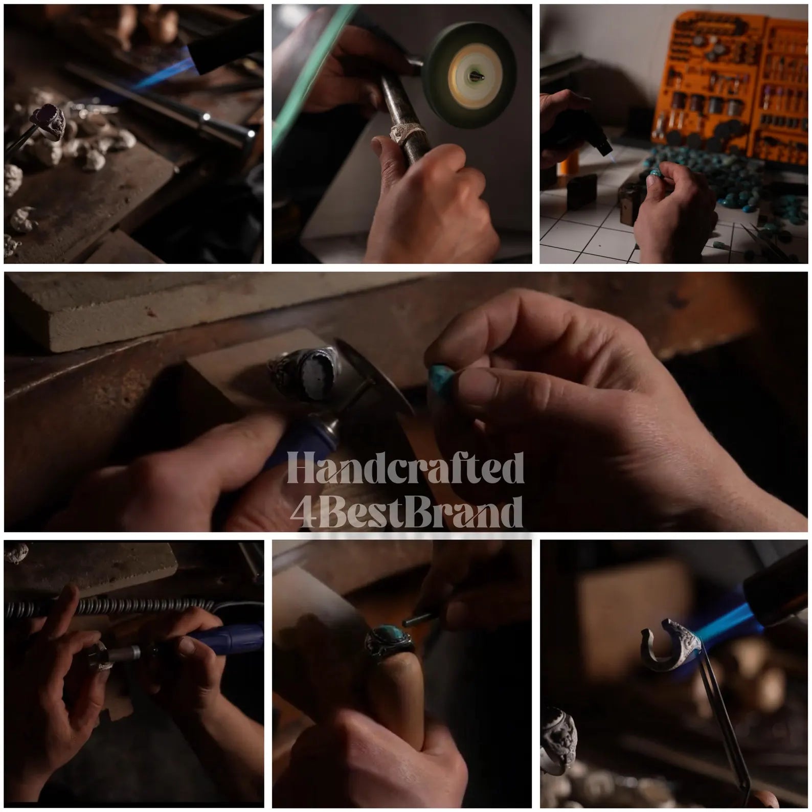 Handcrafted sterling silver aquamarine wolf ring for men, designed in Nordic Viking mythology style. The wolf represents loyalty and guardian power, combined with the calming aquamarine stone for balance. Perfect for Viking jewelry collectors, gothic fashion enthusiasts, or as a personalized men’s gift for husband, boyfriend, or friend.