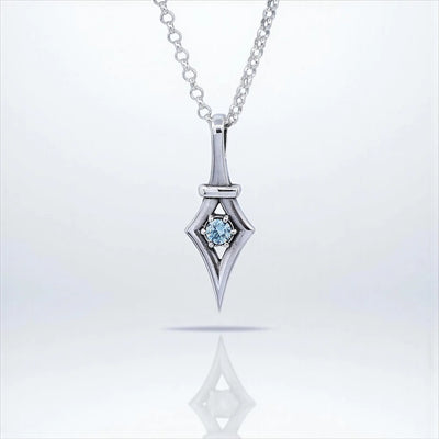 Aquamarine Pendant Necklace