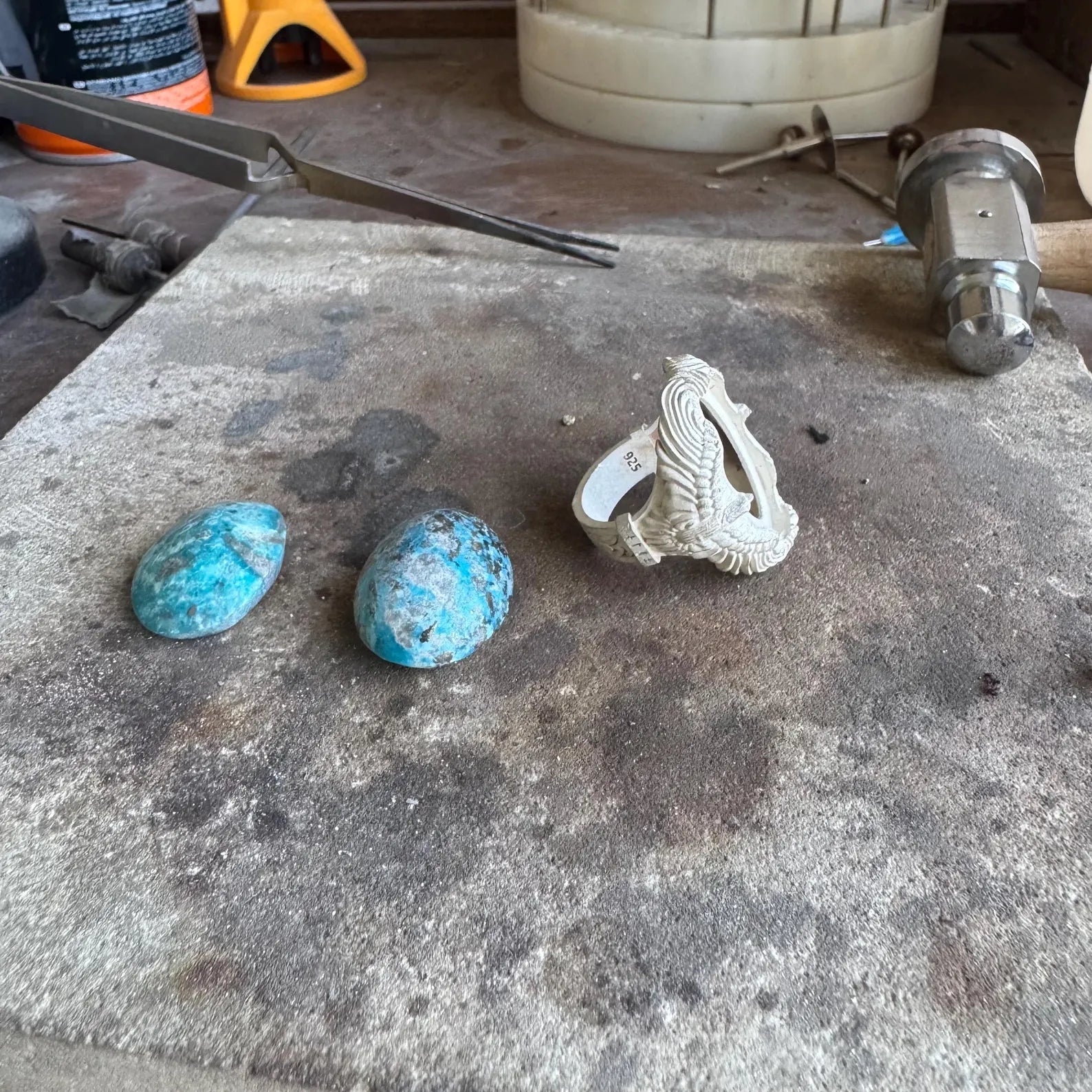 Handcrafted with precision, this unisex turquoise ring is made for lovers of boho fashion, southwestern jewelry, and rustic charm. The rich blue hue of the stone and the engraved silverwork make it not just an accessory, but a personal talisman for those seeking grounding, balance, and cultural expression.