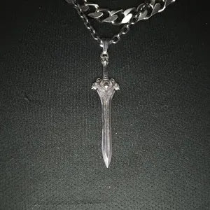 Customer Review for Medieval Warrior Sword Pendant Necklace