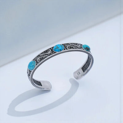 Men's Turquoise Cuff Bracelet